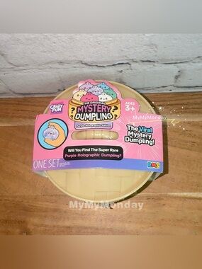 RMS Crazy Fun Purple Holographic Dumpling Squishy Bun